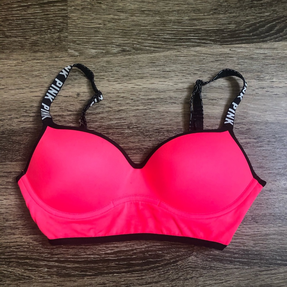 PINK caged sports bra XS